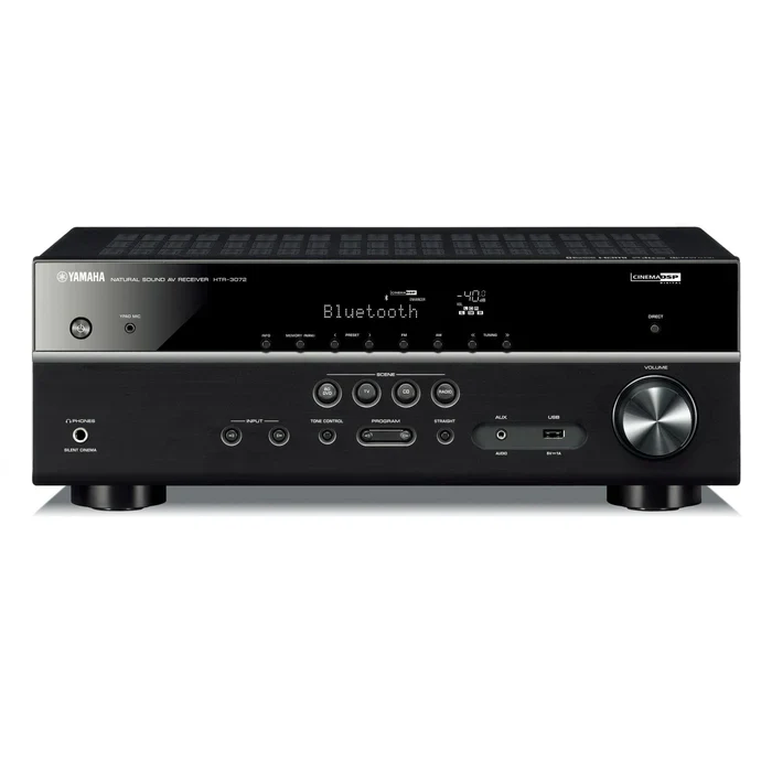 YAMAHA HTR-3072 5.1-Channel 4K Ultra HD AV Receiver with Bluetooth