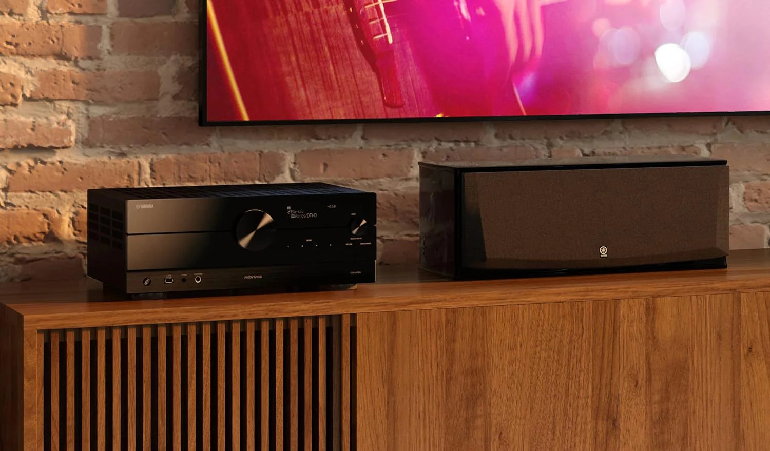 Yamaha RX-A2A 7.2-channel AV Receiver with 8K HDMI