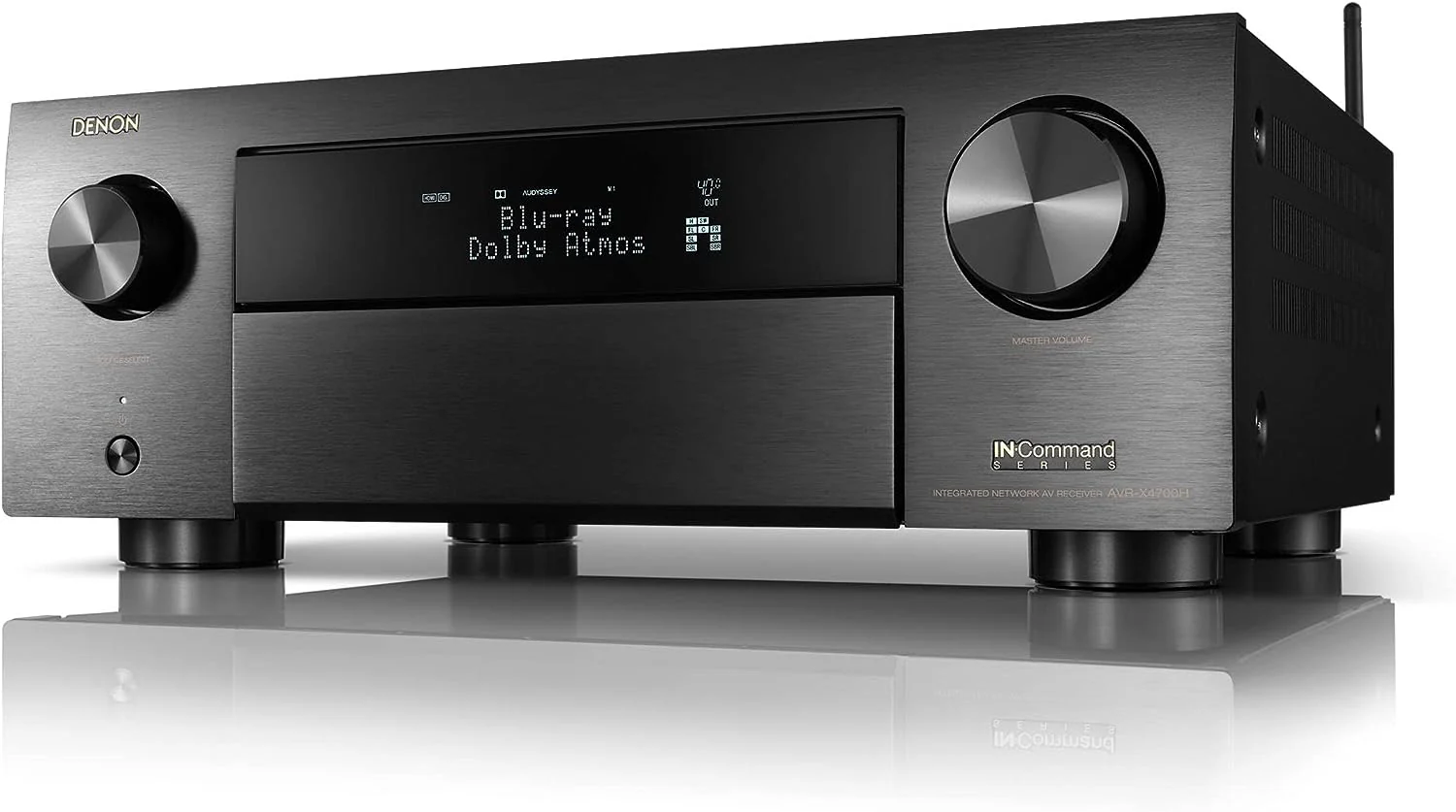 Denon AVC X4700H 8K Ultra HD 9.2 Channel AV Receiver