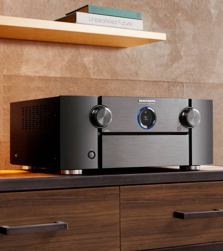 Marantz SR8015 11.2 Ch 8K AV Receiver With 3D Sound and HEOS Built-in
